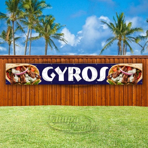 Gyros advertising food - gyros,